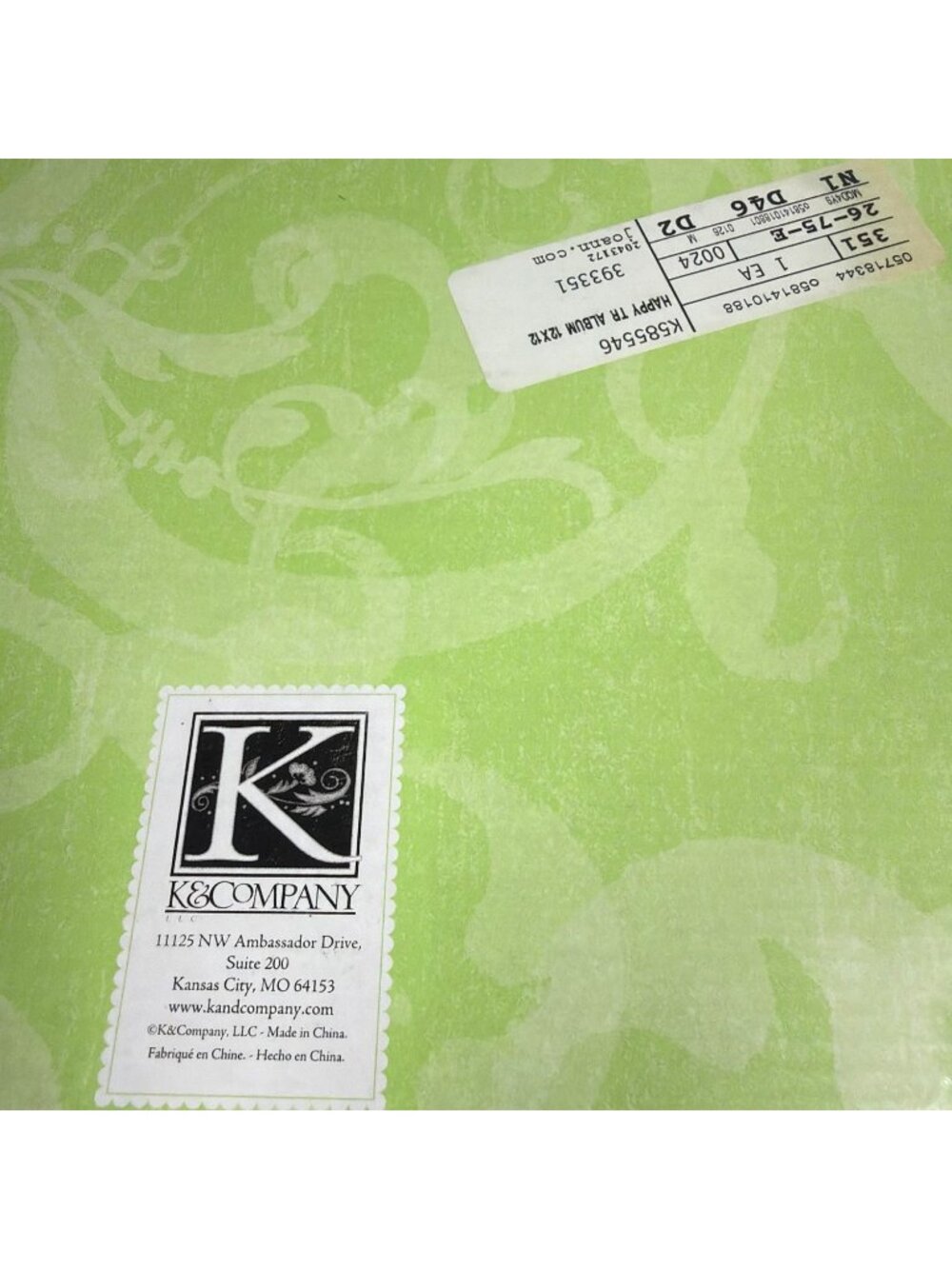 Vintage Scrapbook Album Kit Happy Trails Frame Name Postbound Craft Y2K Retired - Picture 9 of 12